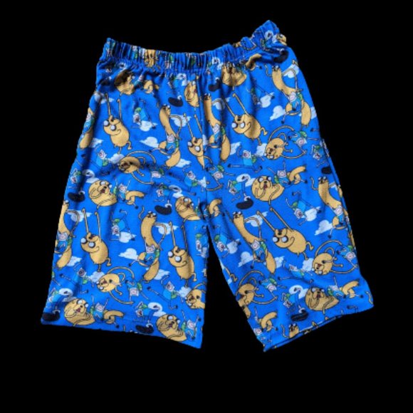 Cartoon Network Other - Cartoon Network Blue Boys Adventure Time Pajama Shorts